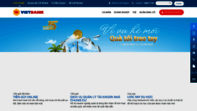 What Vietbank.com.vn website looked like in 2022 (1 year ago)