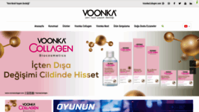What Voonka.com website looked like in 2022 (1 year ago)