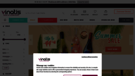 What Vinatis.co.uk website looked like in 2022 (3 years ago)
