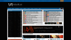 What Vakarm.net website looked like in 2022 (3 years ago)