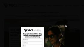 What Vbce.ca website looked like in 2022 (1 year ago)