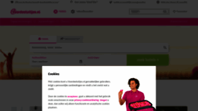 What Voordeeluitjes.nl website looked like in 2022 (1 year ago)
