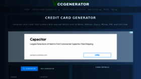 What Vccgenerator.org website looked like in 2022 (1 year ago)