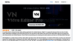 What Vnmodapk.pro website looked like in 2022 (1 year ago)