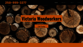 What Victoriawoodworkers.com website looked like in 2022 (1 year ago)