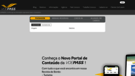 What Voepassaredo.com.br website looked like in 2022 (1 year ago)
