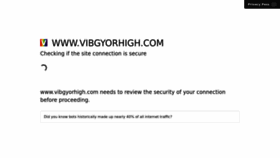 What Vibgyorhigh.com website looked like in 2022 (1 year ago)