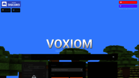 What Voxiom.io website looked like in 2022 (1 year ago)