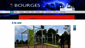 What Ville-bourges.fr website looked like in 2022 (1 year ago)