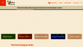 What Vanverre.nl website looked like in 2022 (1 year ago)