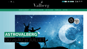 What Valberg.com website looked like in 2022 (1 year ago)
