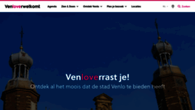 What Venloverwelkomt.nl website looked like in 2022 (1 year ago)