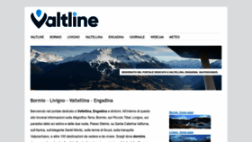 What Valtline.it website looked like in 2022 (1 year ago)