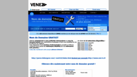 What Venez.fr website looked like in 2022 (3 years ago)