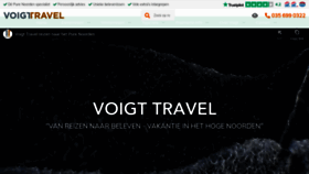 What Voigt-travel.nl website looked like in 2022 (1 year ago)