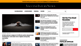 What Vaccineinjurynews.com website looked like in 2022 (2 years ago)