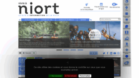 What Vivre-a-niort.com website looked like in 2022 (1 year ago)