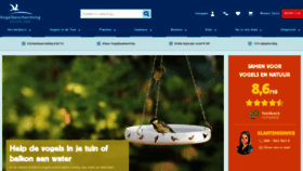 What Vogelbeschermingshop.nl website looked like in 2022 (1 year ago)