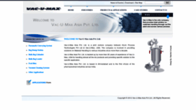 What Vac-u-max.co.in website looked like in 2022 (1 year ago)