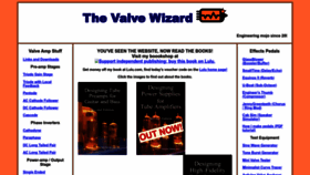 What Valvewizard.co.uk website looked like in 2022 (1 year ago)