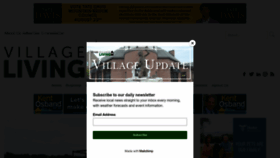 What Villagelivingonline.com website looked like in 2022 (1 year ago)