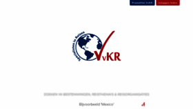 What Vvkr.nl website looked like in 2022 (1 year ago)