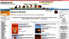 What Vedicbooks.net website looked like in 2022 (2 years ago)