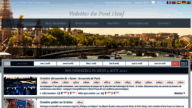 What Vedettesdupontneuf.com website looked like in 2022 (1 year ago)