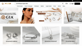 What Vncojewellery.com website looked like in 2022 (1 year ago)