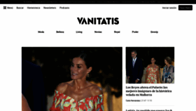What Vanitatis.com website looked like in 2022 (1 year ago)