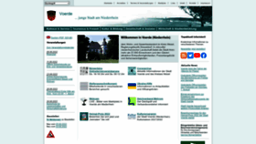 What Voerde.de website looked like in 2022 (1 year ago)