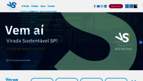 What Viradasustentavel.org.br website looked like in 2022 (1 year ago)