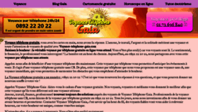 What Voyance-telephone-gaia.com website looked like in 2022 (1 year ago)