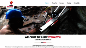 What Venkateshservices.com website looked like in 2022 (1 year ago)