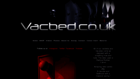 What Vacbed.co.uk website looked like in 2022 (1 year ago)