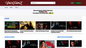 What Voirfilmz.org website looked like in 2022 (1 year ago)