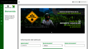 What Vehiculosantioquia.com website looked like in 2022 (1 year ago)