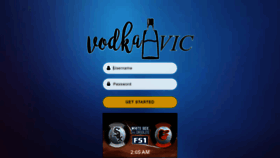 What Vodkavic.com website looked like in 2022 (1 year ago)