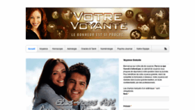 What Votrevoyante.fr website looked like in 2022 (2 years ago)