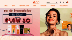 What Vlccpersonalcare.com website looked like in 2022 (1 year ago)