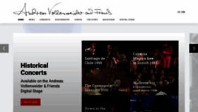 What Vollenweider.com website looked like in 2022 (1 year ago)