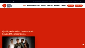 What Vit.edu.au website looked like in 2022 (1 year ago)