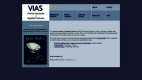 What Vias.org website looked like in 2022 (1 year ago)