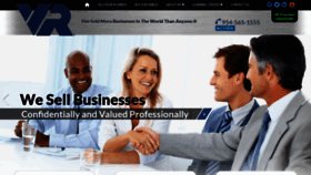 What Vrbusinessbrokers.com website looked like in 2022 (1 year ago)