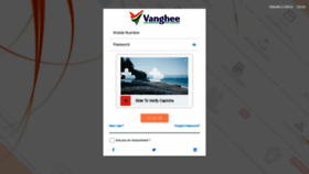 What Vanghee.com website looked like in 2022 (1 year ago)