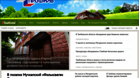 What Vtambove.ru website looked like in 2022 (1 year ago)