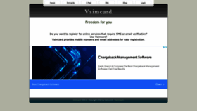 What Vsimcard.com website looked like in 2022 (1 year ago)