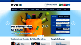 What Vvo-online.de website looked like in 2022 (1 year ago)