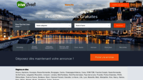 What Vivastreet.fr website looked like in 2022 (1 year ago)