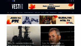 What Vesti-online.com website looked like in 2022 (1 year ago)